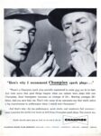 1959 'Here's why I recommend Champion spark plugs...'