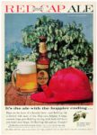 1960 Carling Red Cap Ale. It’s the ale with the hoppier ending…