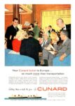 1960 Your Cunard ticket to Europe... so much more than transportation