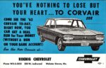 1962 Chevrolet Corvair Monza Sedan. You've Nothing To Lose But Your Heart...