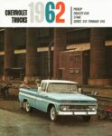 1962 Chevrolet Pickup, Chassis-Cab, & Stake Trucks