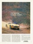 1962 Shelby Cobra 260. Fair warning from the Cobra!