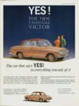 1962 Vauxhall Victor. The car that says Yes! to everything you ask of it