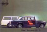 1962 Volvo Amazon 122S sedan and station wagon promo