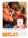 1962 When a cigarette means a lot… you get lots more from L&M