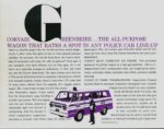 1963 Chevrolet Corvair Greenbrier Police Vehicle
