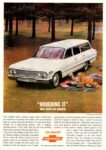 1963 Chevrolet Impala Station Wagon. 'Roughing It' was never so smooth