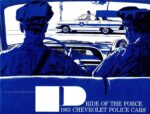 1963 Chevrolet Police Car Brochure