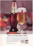1963 This year buy him a beer. Michelob