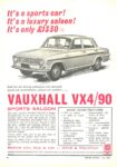 1963 Vauxhall VX4-90. It's a sports car! It's a luxury saloon!