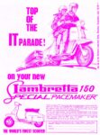 1964 Top Of The IT Parade! on your new Lambretta 150 Special 'Pacemaker'