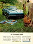 1966 Chevrolet Corvette. The Chevrolet built for two