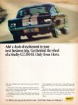1966 Shelby G.T. 350-H. Add a dash of excitement to your next business trip