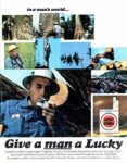 1966 in a man's world... Give a man a Lucky. Lucky Strike (1)