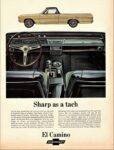 1967 Chevrolet El Camino Pickup. Sharp as a tach