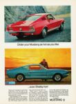1967 Ford Mustang & Shelby GT500. Order your Mustang as hot as you like ... even Shelby hot!