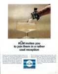 1967 KLM invites you to join them in a rather cool reception