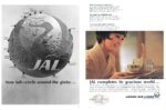 1967 Now full - circle around the globe... JAL completes its gracious world... Japan Air Lines