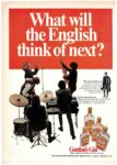 1967 What will the English think of next. Gordon’s Gin