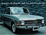 1968 Audi Super 90 (F103) We won't talk about the Audi. Test drive it to see why
