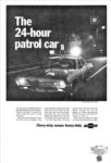 1968 Chevrolet Biscayne Cruiser. The 24-hour patrol car