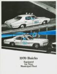 1970 Buick Police Cars. Equipped for Your Municipal Fleet