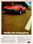 1970 Chevrolet Corvette. Handle with driving gloves