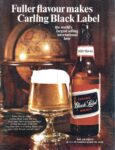 1970 Fuller flavour makes Carling Black Label