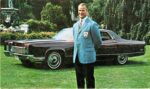 1970 Lincoln Continental Sedan with Gordie Howe