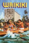 1970 Waikiki. Outrigger Hotel