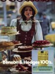 1971 America's Favorite Cigarette Break. Benson & Hedges 100's (10)