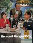 1971 America's Favorite Cigarette Break. Benson & Hedges 100's (3)