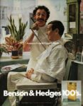 1971 America's Favorite Cigarette Break. Benson & Hedges 100's (5)