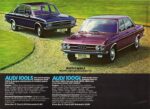 1971 Audi 100LS & 100 GL. Ahead through engineering and service