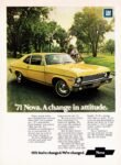 1971 Chevrolet Nova. A change in attitude