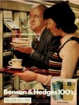 1972 America's Favorite Cigarette Break. Benson & Hedges 100's