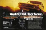 1972 Audi 100 GL. Der Neue