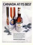 1972 Canada At Its Best. Imported Canadian Mist