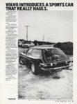 1972 Volvo 1800 ES. Volvo Introduces A Sports Car That Really Hauls