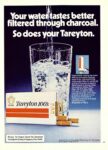 1972 Your water tastes better filtered through charcoal. So does your Tareyton