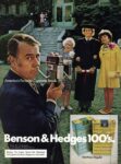 1973 America's Favorite Cigarette Break. Benson & Hedges 100's (2) 2