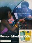 1973 America's Favorite Cigarette Break. Benson & Hedges 100's (5)