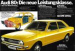 1973 Audi 80. Die neue Leistungsklasse