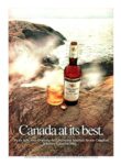 1973 Canada at its best. Canadian Mist