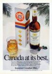 1973 Canada at its best. Imported Canadian Mist