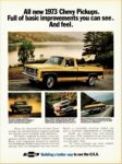 1973 Chevrolet Pickup. Building a better way to see the U.S.A.