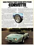 1974 Chevrolet Corvette Standard Features