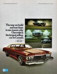 1974 Chevrolet Impala Custom Coupe (Canadian Ad)