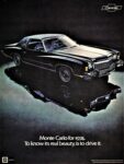 1974 Chevrolet Monte Carlo. To know its real beauty, is to drive it