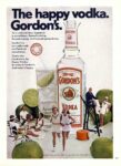 1974 The happy vodka. Gordon’s